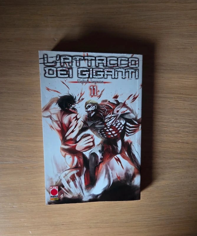L'attacco dei giganti Hajime Isayama volume 11