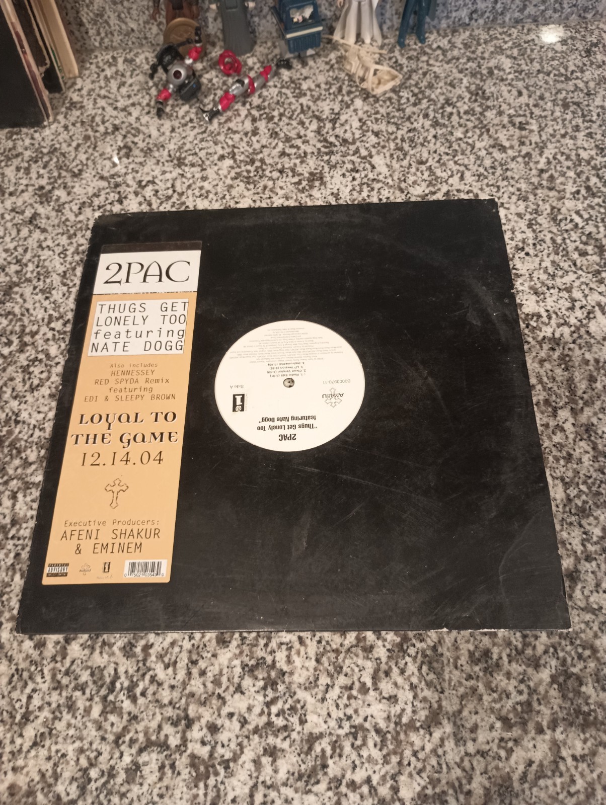 2Pac-Thugs get lonely too ft Nate dogg 12"vinyl Promo 