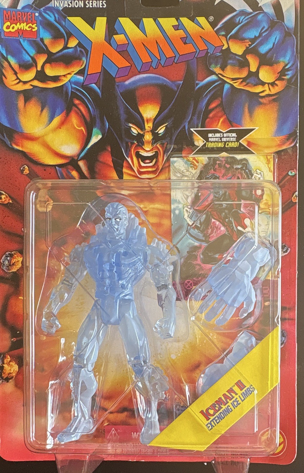 X-Men Marvel Comics Iceman due personaggi di Toy Biz