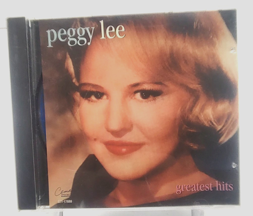Peggy Lee Greatest Hits VTG CD RARE FIND! Like New Played Once See Pictures