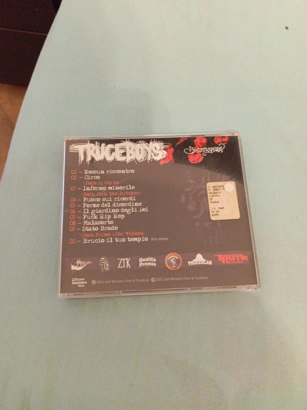 Truceboys sangue CD