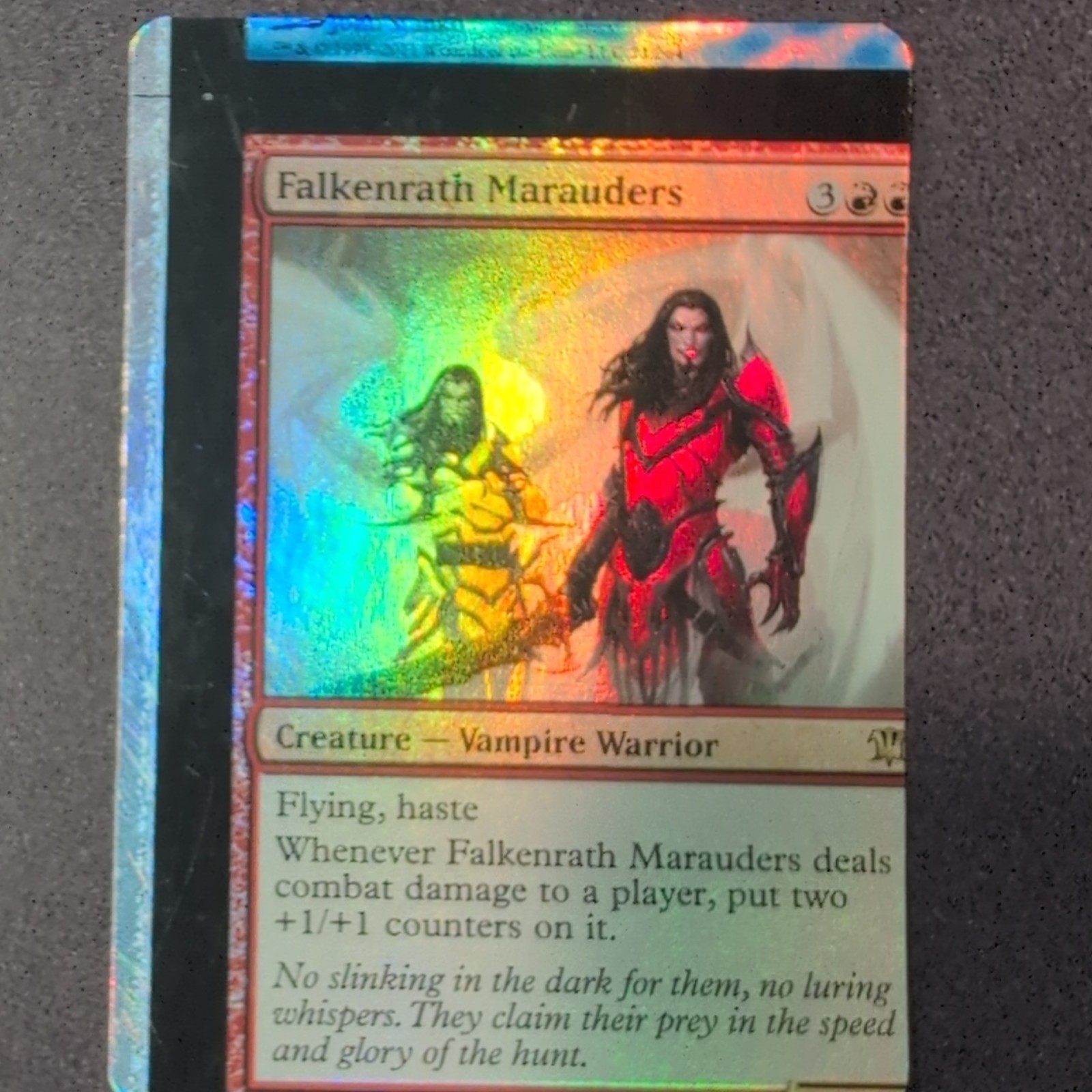 Falkenrath Marauders Innistrad 71/264 lamina rara MISPRINT