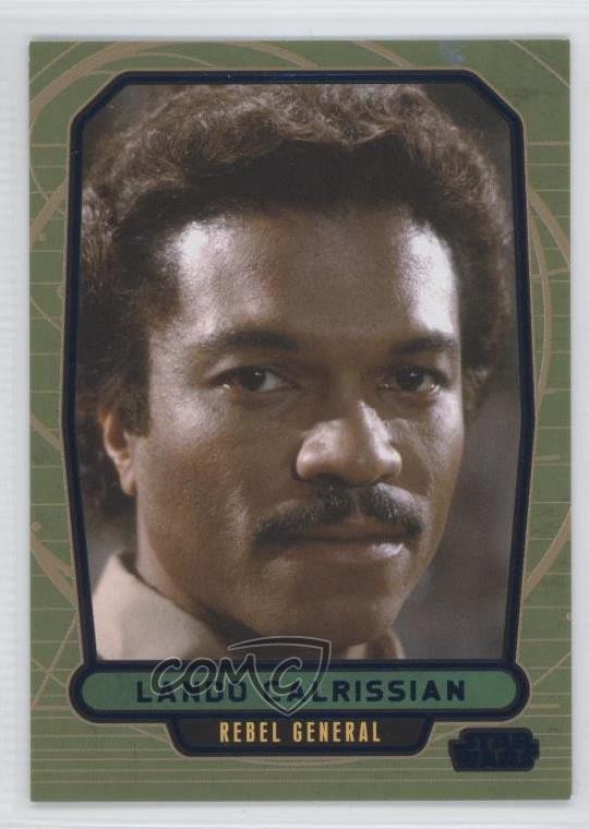2013 Topps Star Wars Galactic Files Series 2 Blue /350 Lando Calrissian #512 1j8