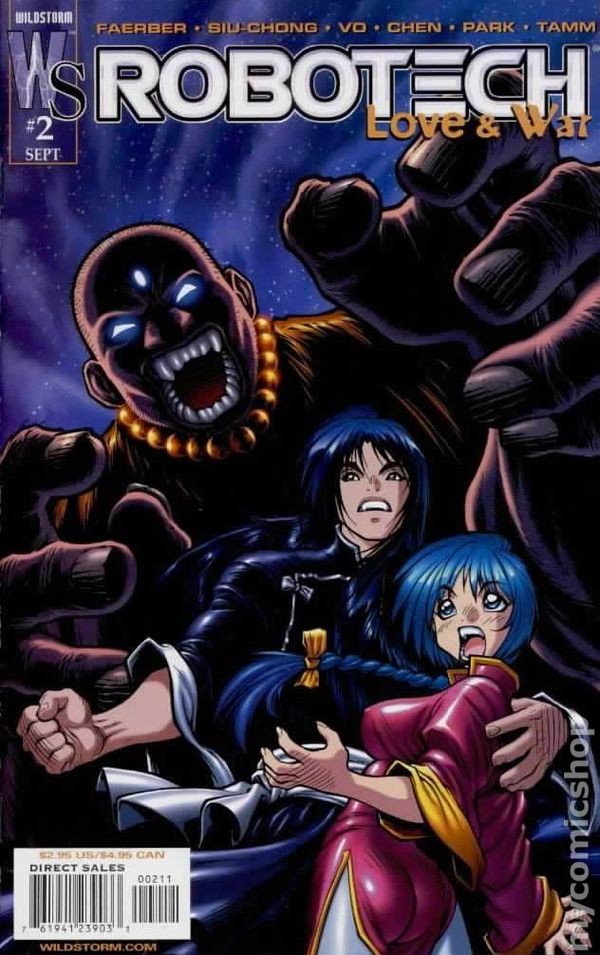 Robotech Amore e Guerra #2B VF 2003 Immagine Stock