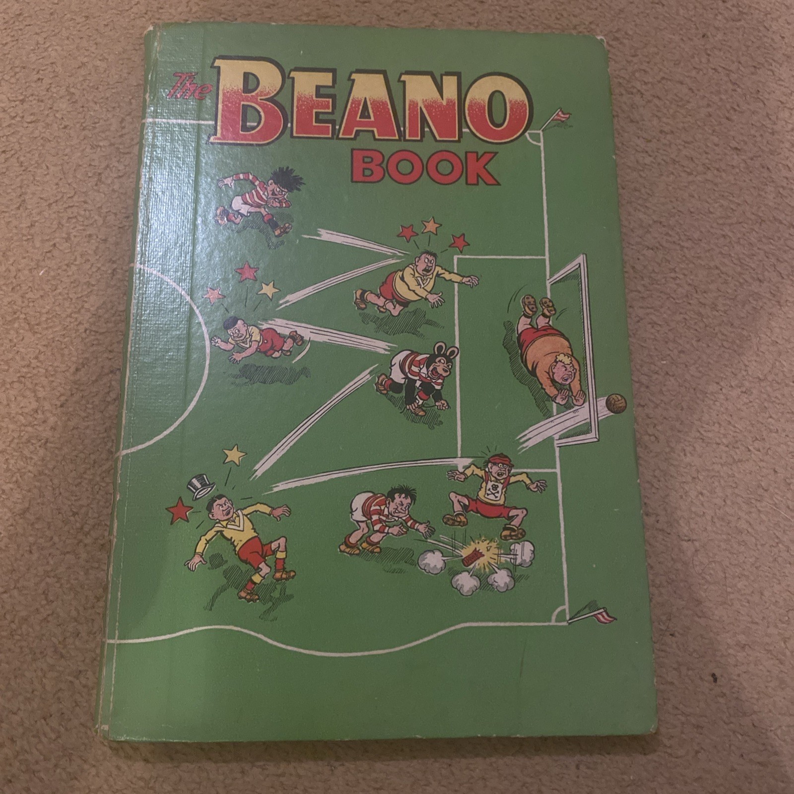 Magic Beano Book 1957 Comic  Childrens Vintage & Rare Annual Book D C Thomson UK