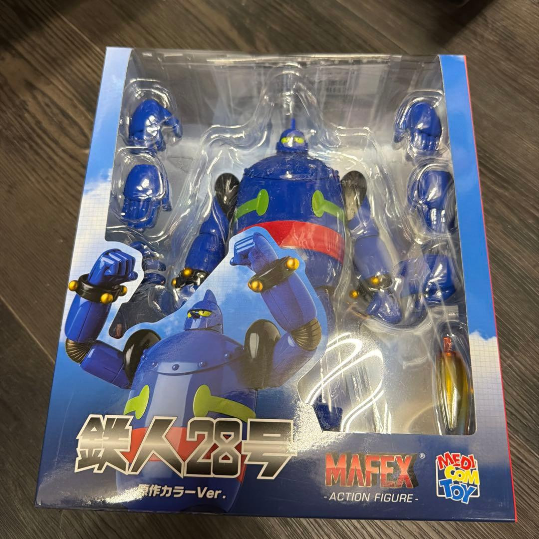 Medicom Toy MAFEX No.246 Tetsujin 28-go Modellino Originale Color Ver Giappone