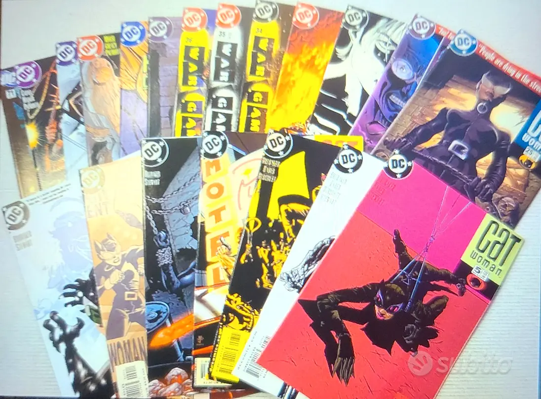 fumetti DC comics lotto n.20 albi CATWOMAN 