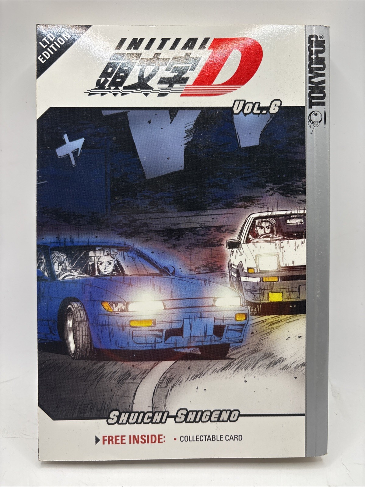 Initial D Vol 6 Shuichi Shigeno manga inglese Tokyopop singolo tascabile