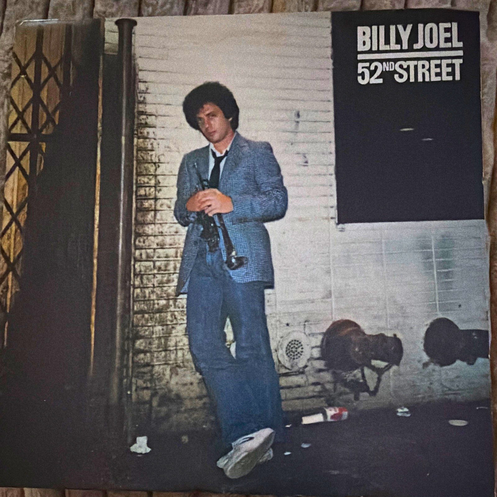 Billy Joel 52nd Street Columbia 12" Black Vinyl LP 33 RPM Rock Pop English
