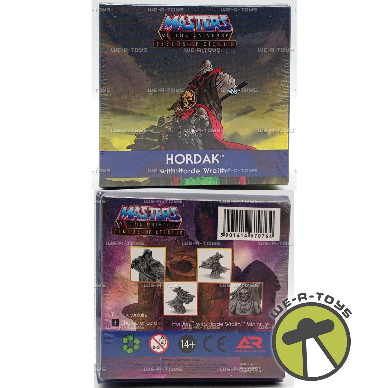 Masters Of The Universe Miniatura Hordak con Horde Wraith Action Figure Gioco Pezzo