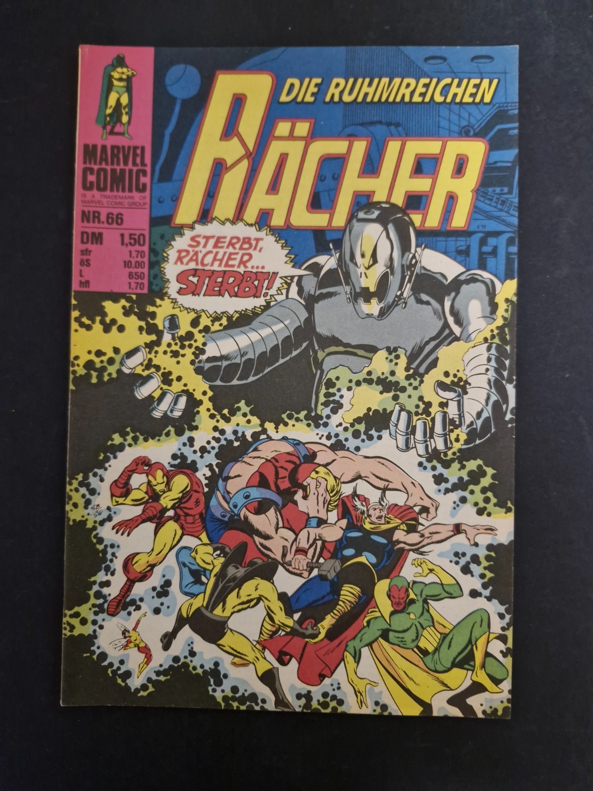 I Vendicatori fumetto n.66 (Willims Marvel) Z1-2