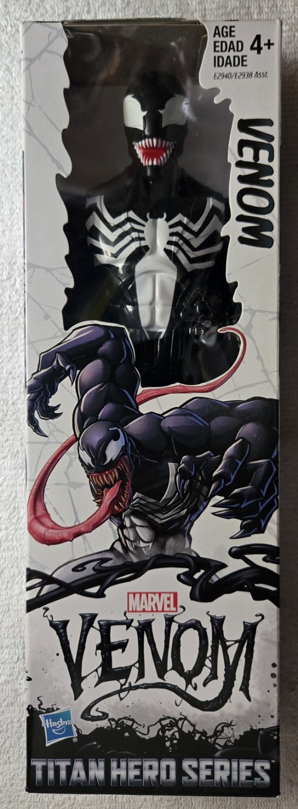 VENOM PERSONAGGIO 12" NUOVO IN SCATOLA