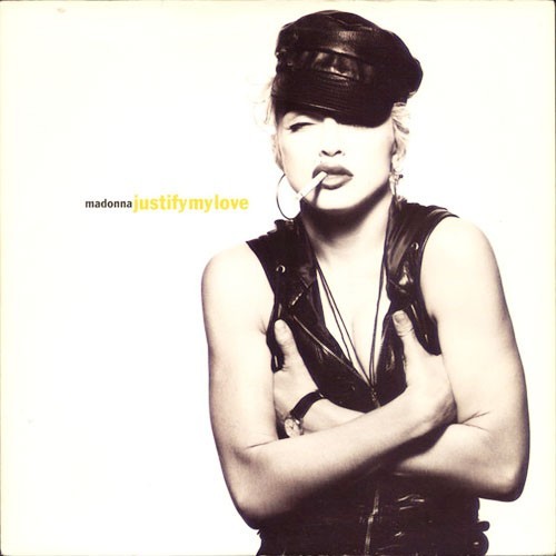 Madonna - Justify My Love - 7" Vinyl - 1990 - W9000 - AJFO - EX/EX
