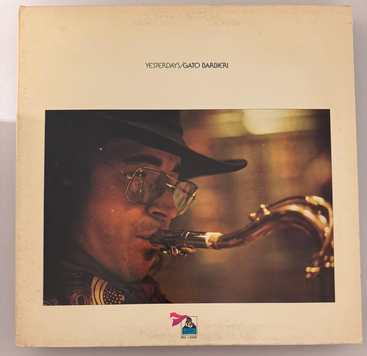 GATO BARBIERI – YESTERDAYS - VINYL LP BDL10550 FLYING DUTCHMAN - VG+ - A15