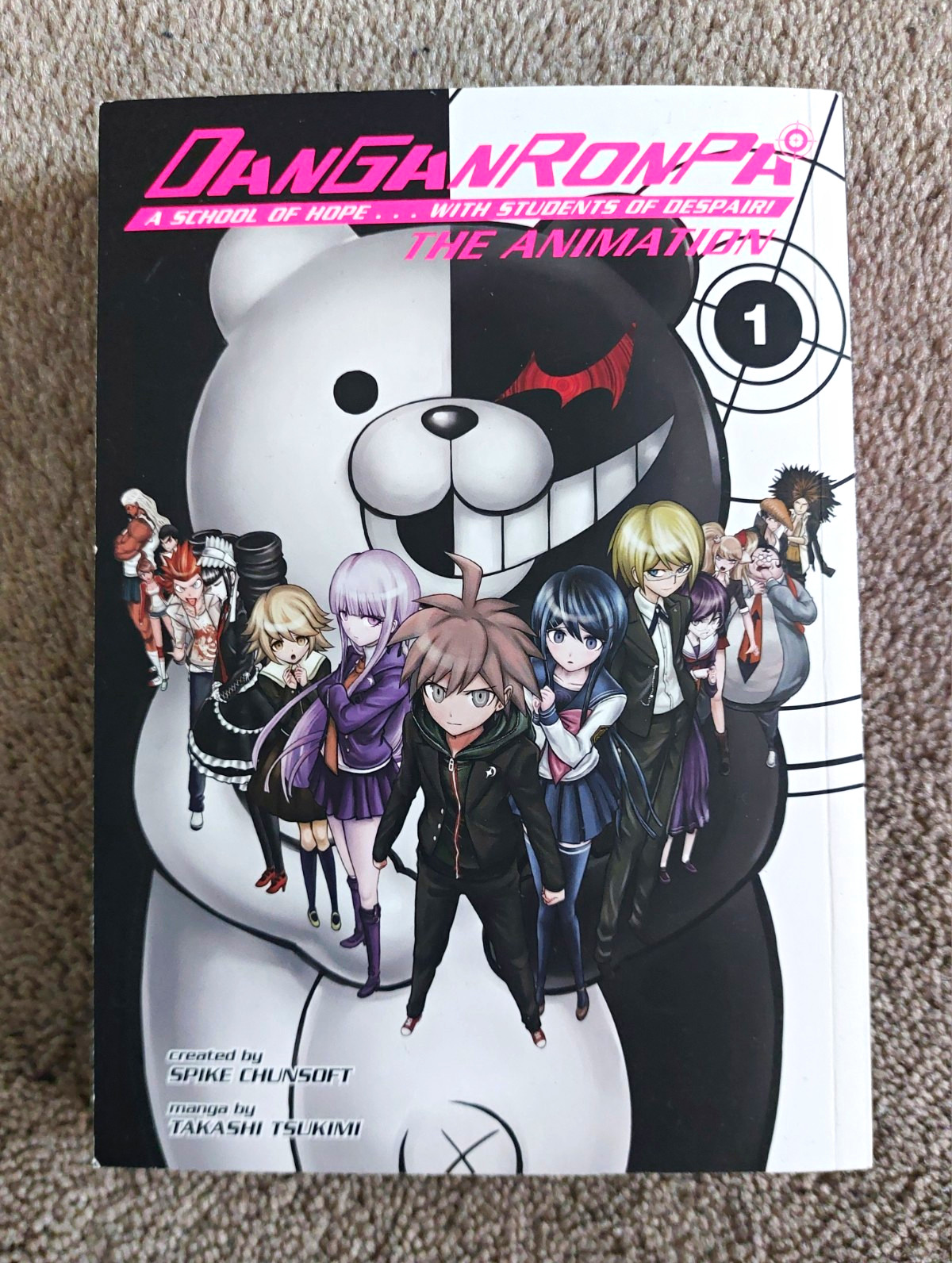 DanGanRonPa: The Animation Manga Volume 1 2016 Softcover English