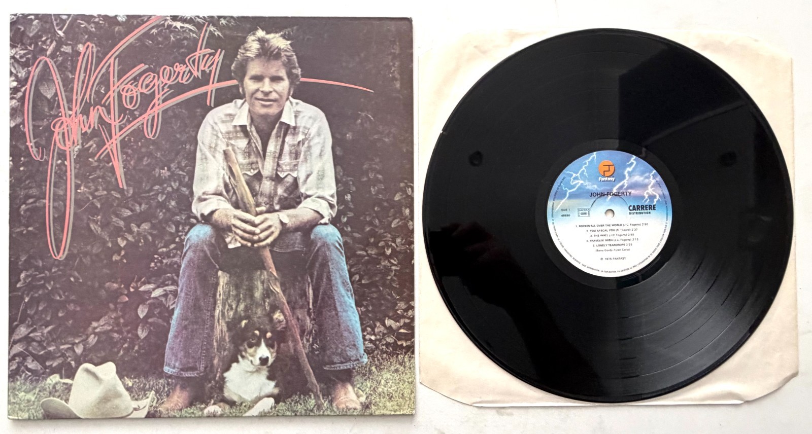 John Fogerty - John Fogerty - LP 12" Vinyl Album (1975)