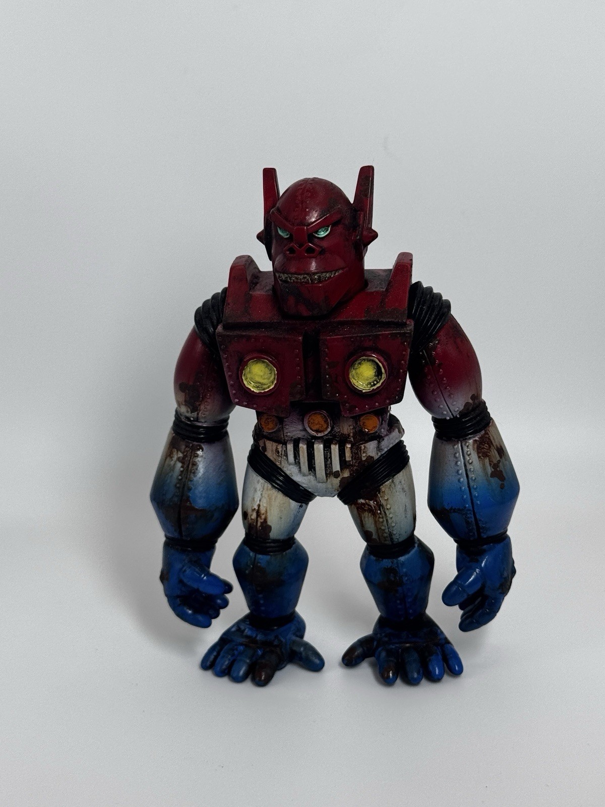 Klav X Planet Asia Hand Painted Custom Gorilla 5 Inches Tall! Sofubi Rally NY