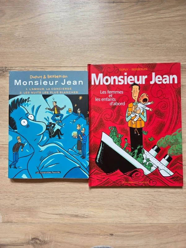 Monsieur Jean intégrale T1 + T3 BD Dupuiy Berberian Humanoïdes associés
