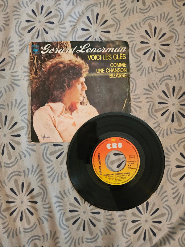 Vinyle 45 tours, Gérard Lenorman