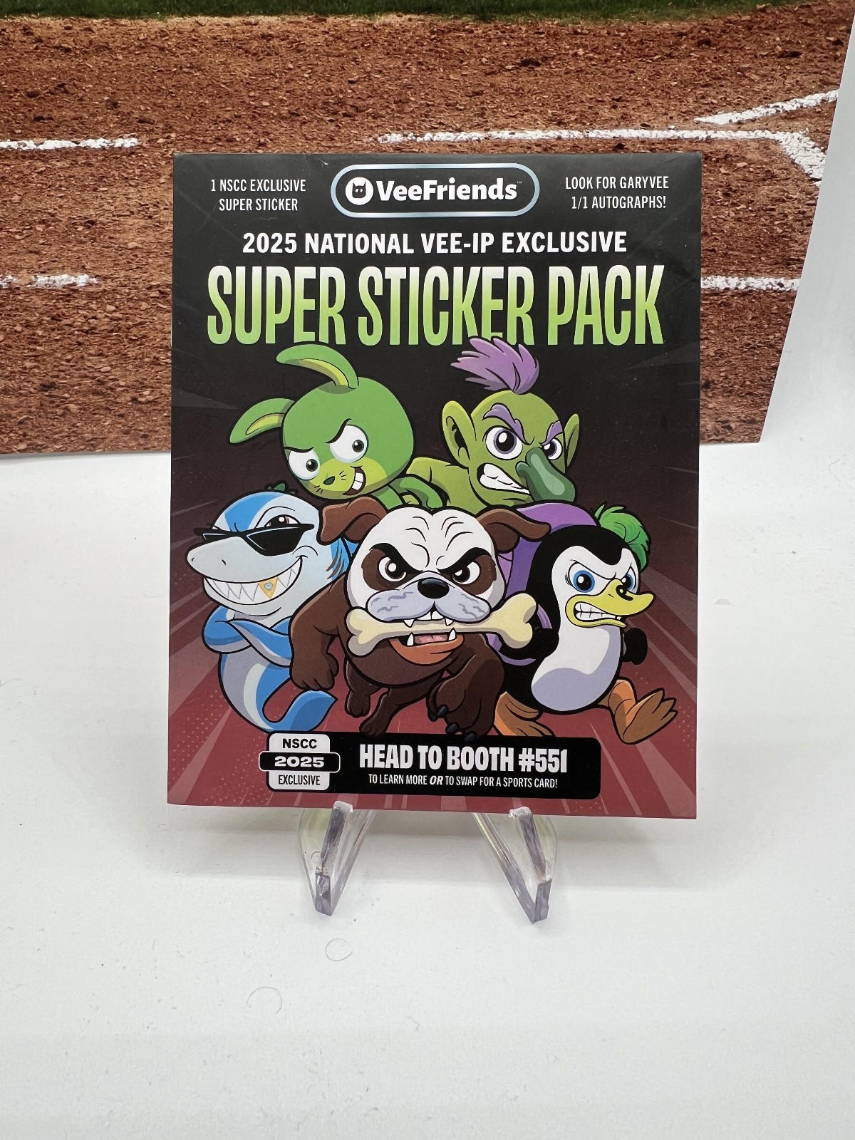 2025 National VEE-IP Exclusive Super Sticker Pack Possible Garyvee Auto