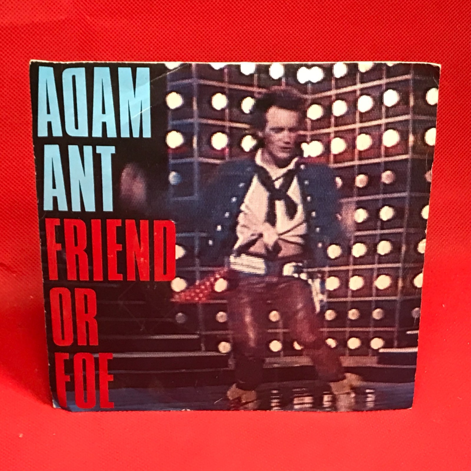 ADAM ANT Friend Or Foe (1982 UK 7" vinyl single record 45 & THE ANTS record B