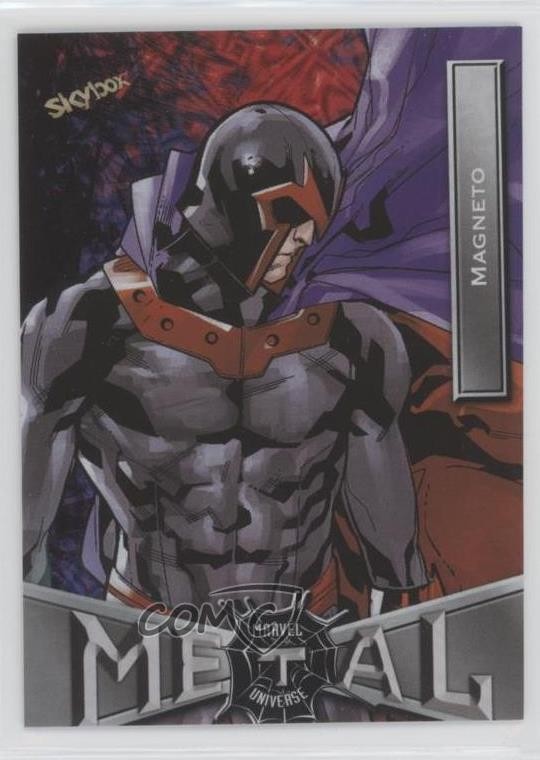 2022 Upper Deck Marvel Metal Universe Spider-Man Grandioso Magneto #47 sq1