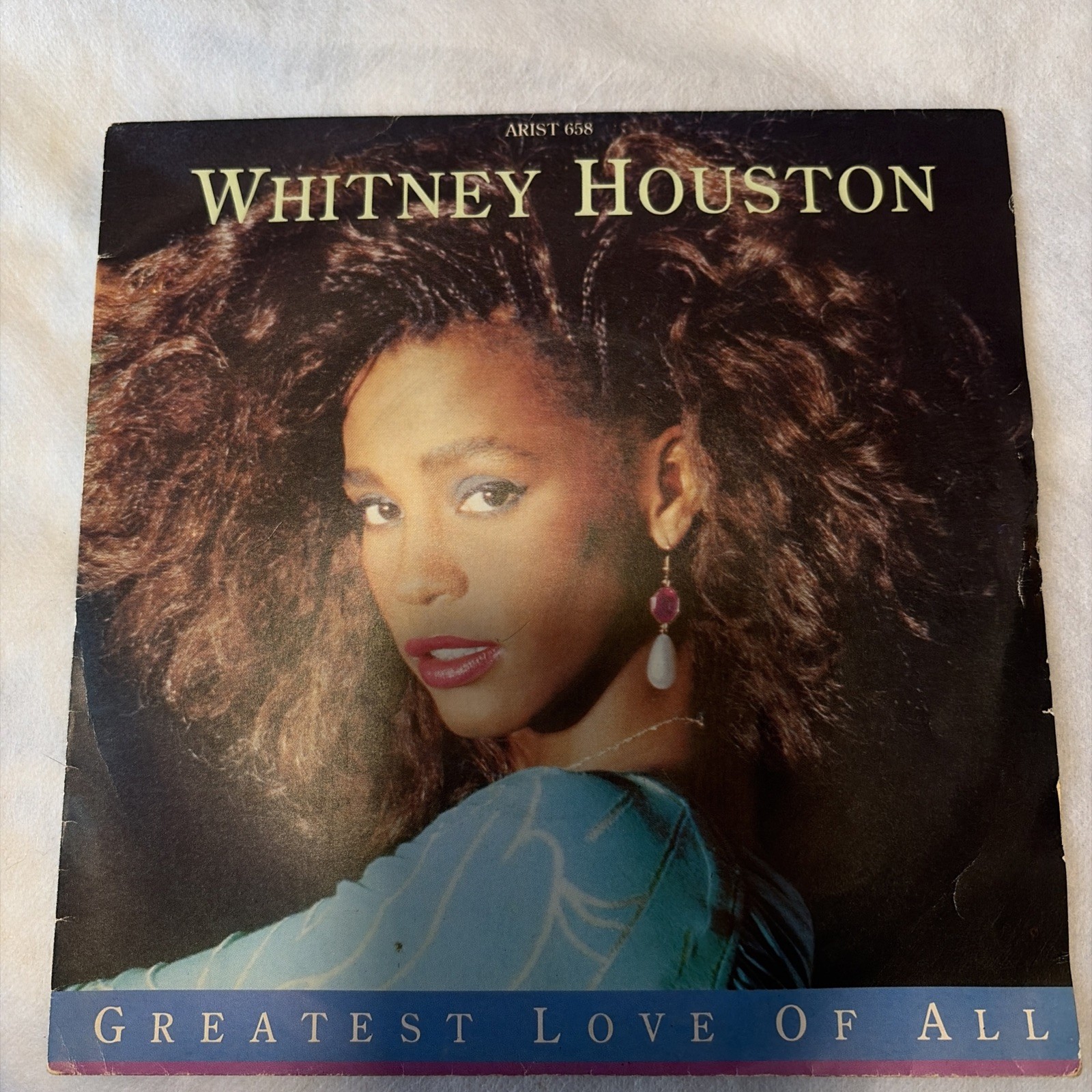 Witney Houston Vinyl The Greatest Love Of All ARIST 658
