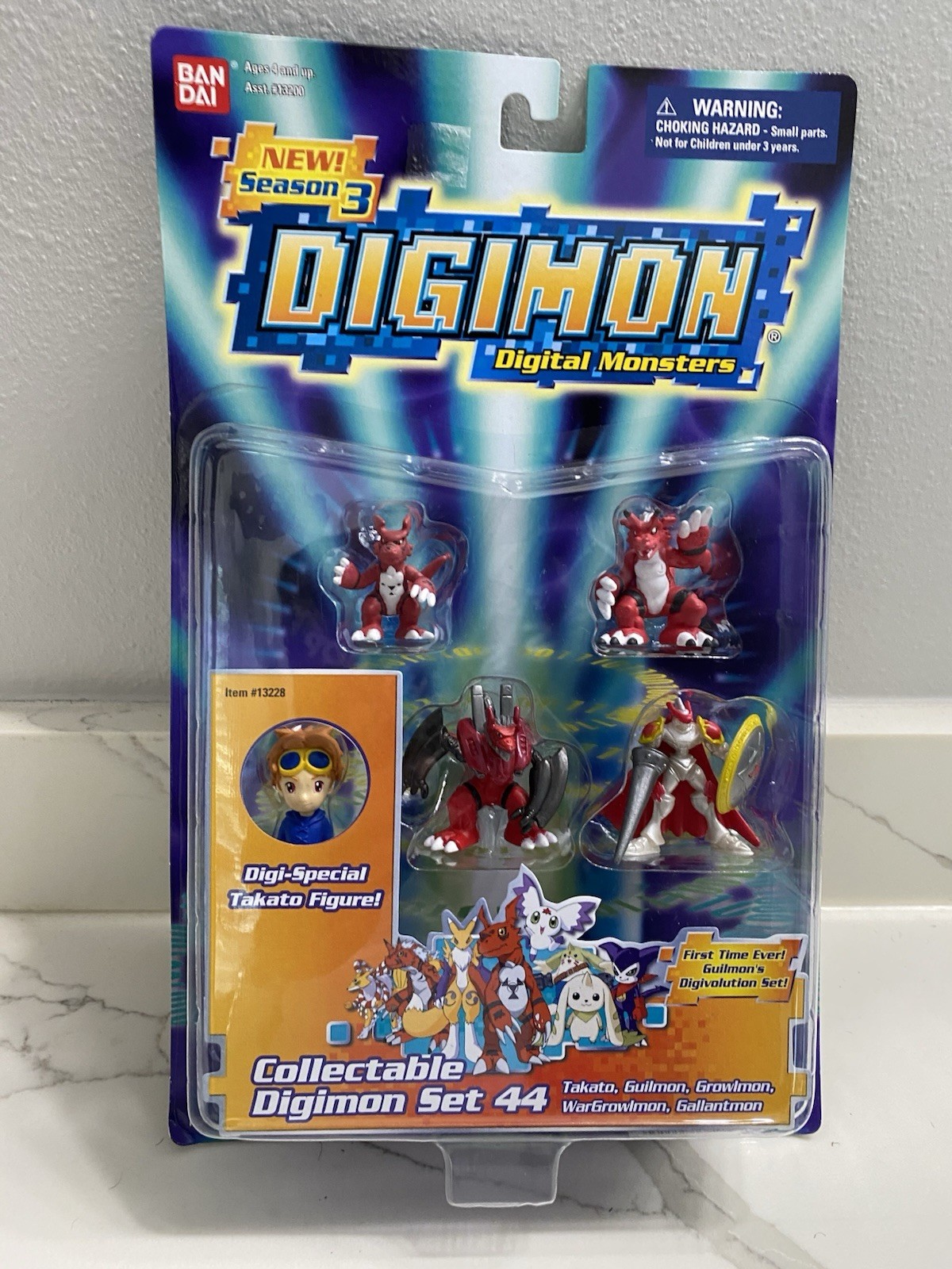 Digimon Tamers Stagione 3 Set da Collezione 44 Takato Gallantmon Guilmon