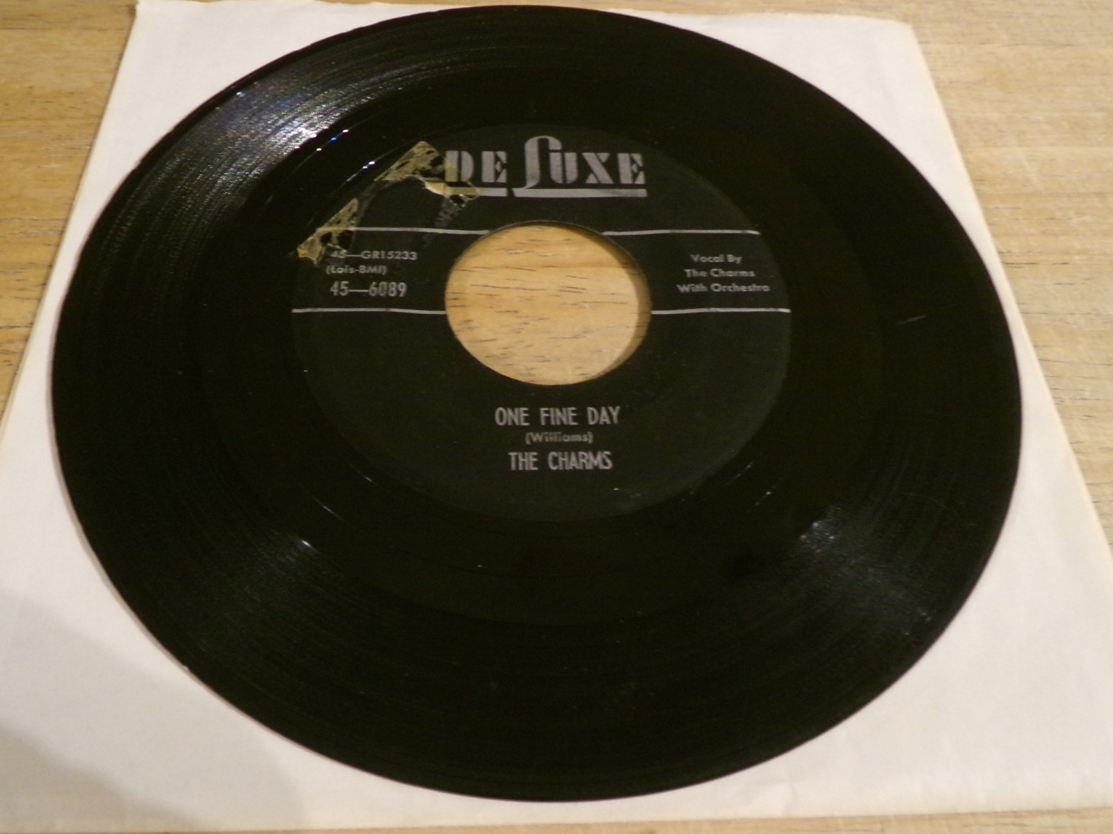 The Charms 45 - One Fine Day - De Luxe 45-6089