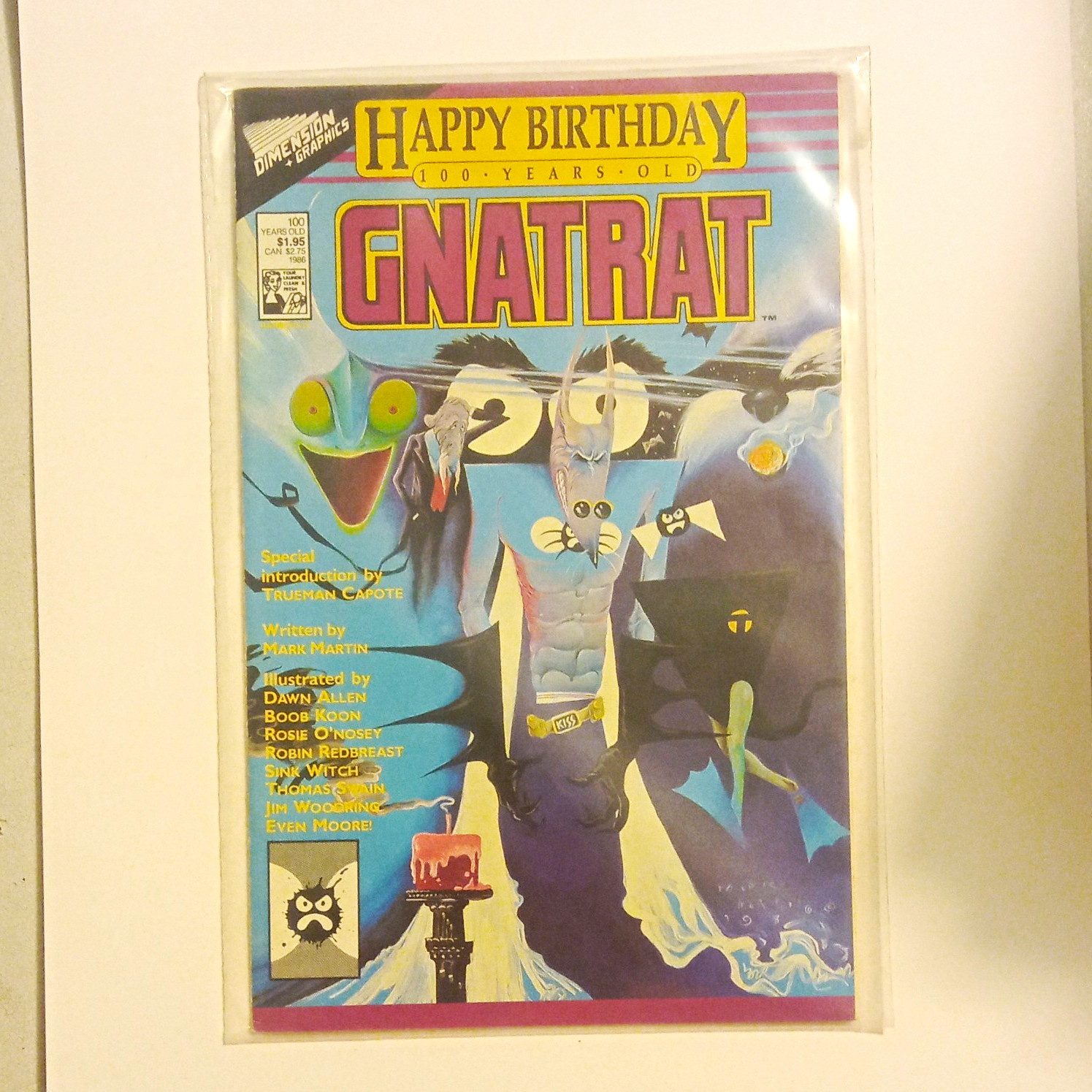 Dimension Graphics Gnatrat #100 Buon Compleanno 100 Anni Fumetto, Colore