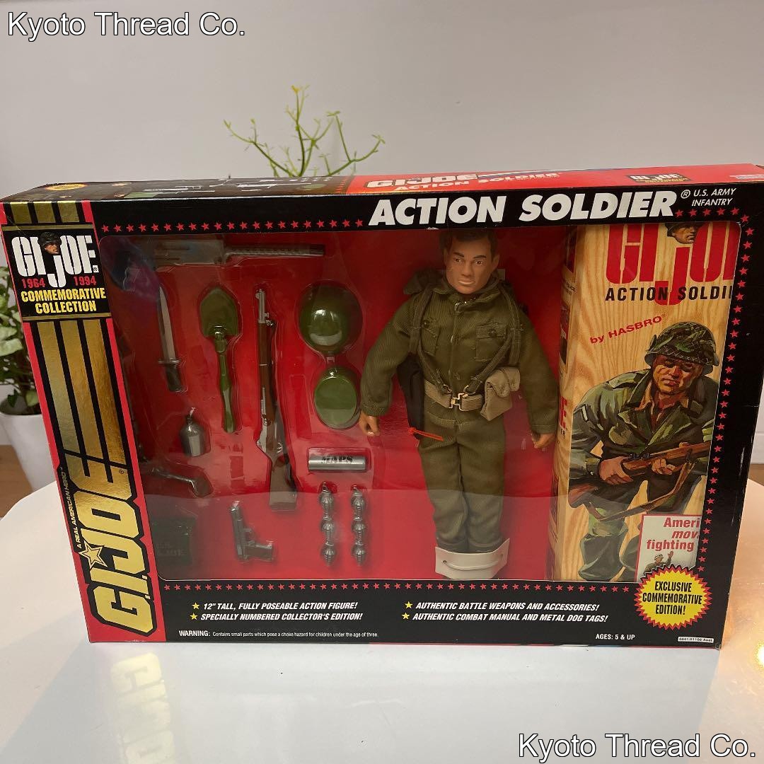 GI Joe 30th Anniversary Action Soldier Figure - Nearly Unused, Opened Item