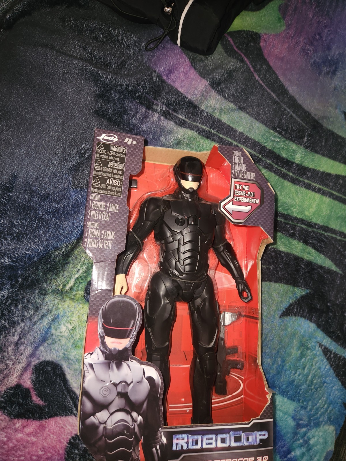 RoboCop Talking RoboCop 3.0 Action Figure Jada Toys Nuovo con scatola funzionante!