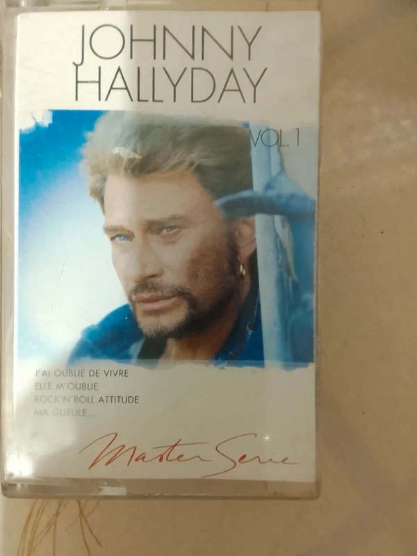 Cassette collector johnny Halliday