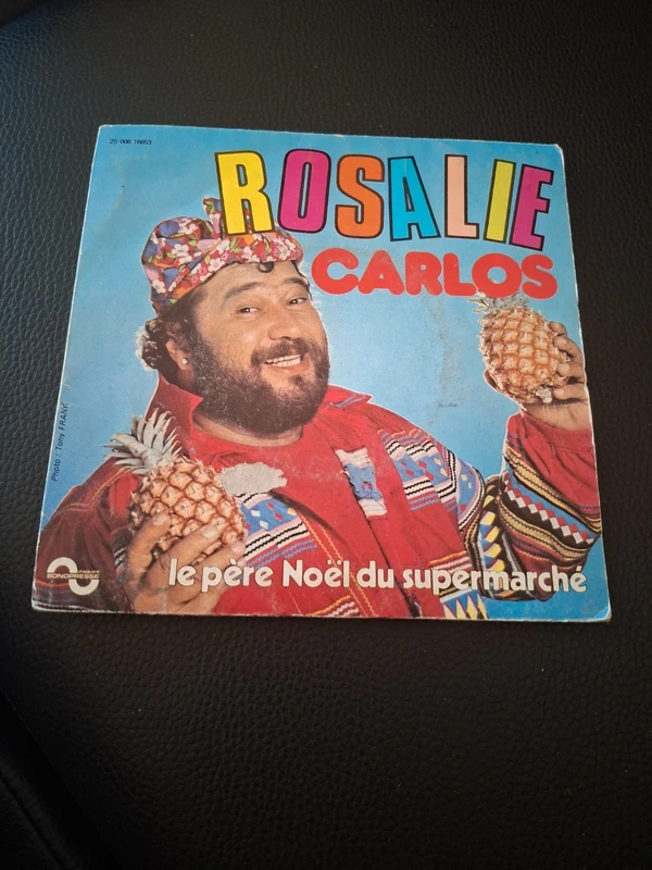 Carlos Rosalie le pere Noël du supermarché