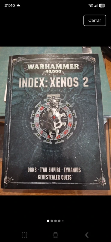 Warhammer 40.000 index:Xenos 2 (inglés)