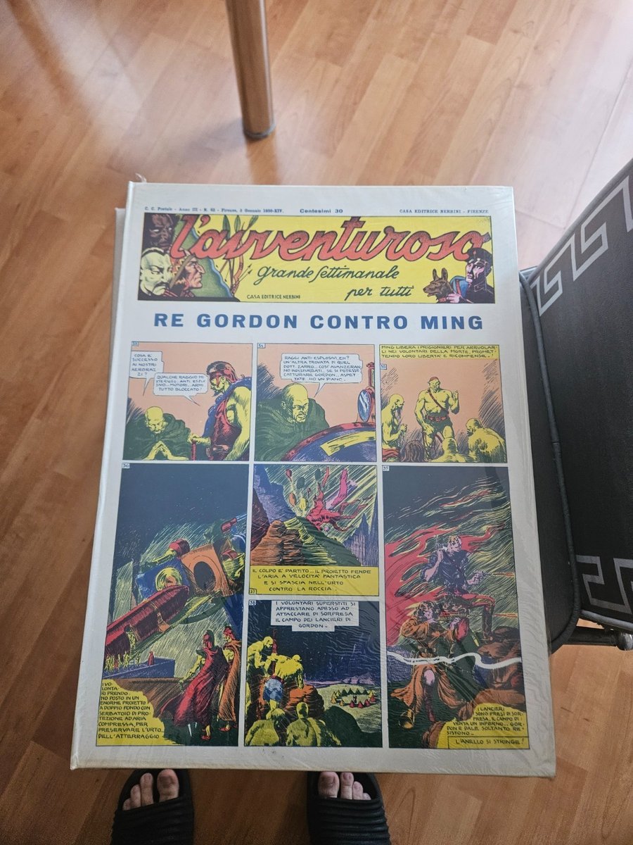 L'AVVENTUROSO GIGANTE MAXI  RE GORDON CONTRO MING   CARTONATO ANNO ANNO III N 65