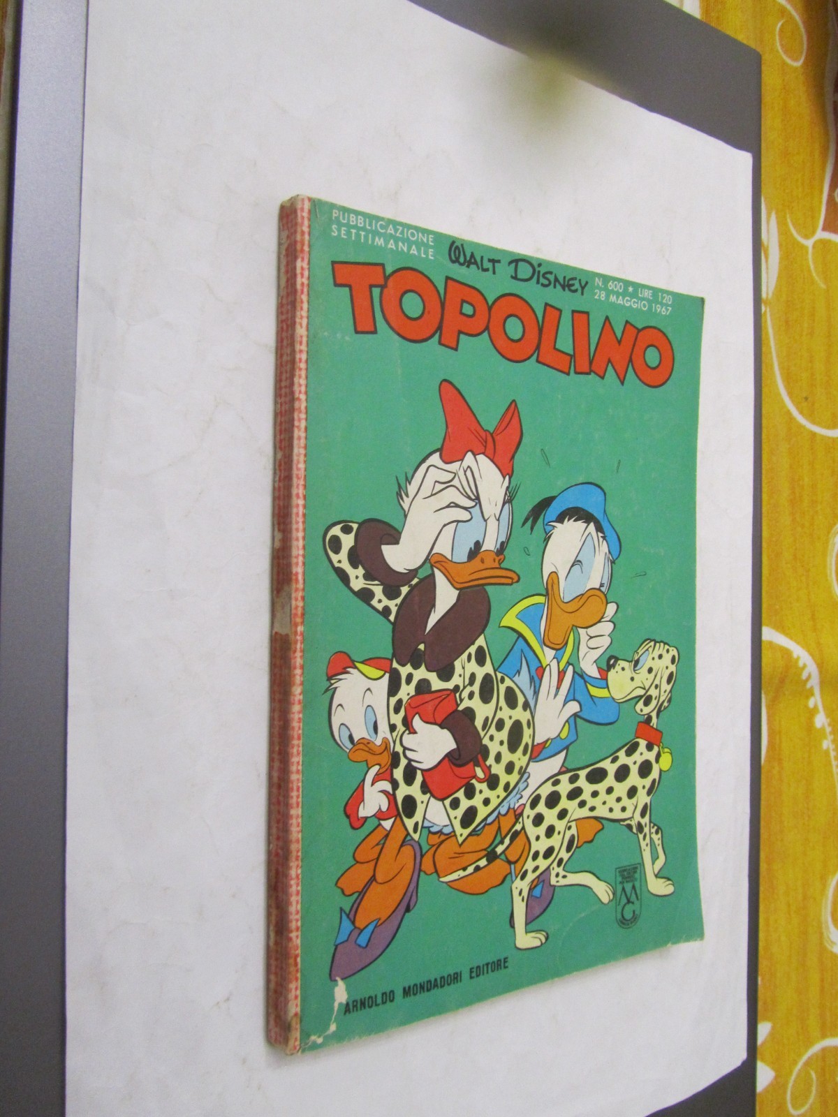 TOPOLINO LIBRETTO ORIGINALE N. 600 COMPLETO DI BOLLINO