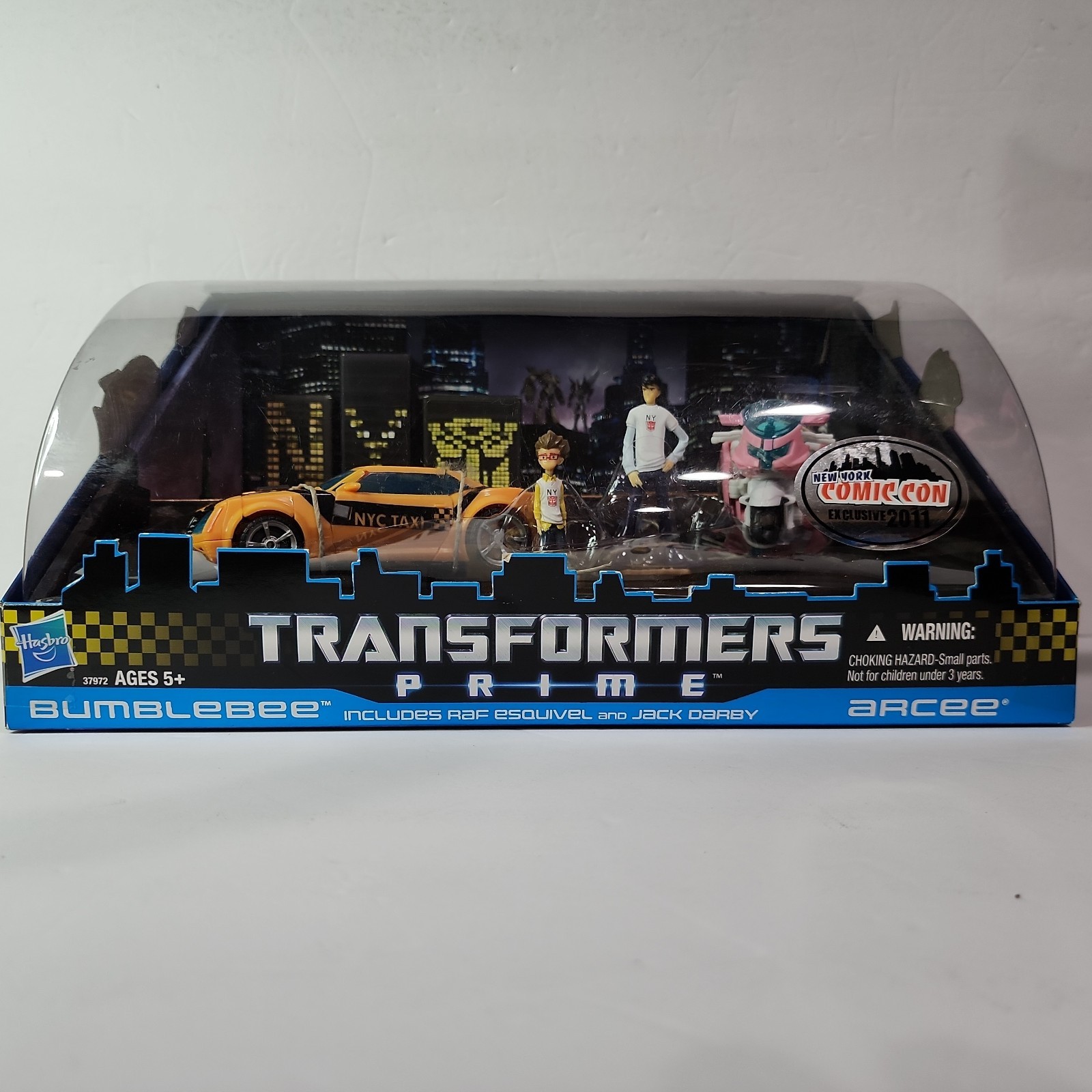 2011 Transformers Prime First Edition MISB Bumblebee Arcee Jack Raf Figure NYCC