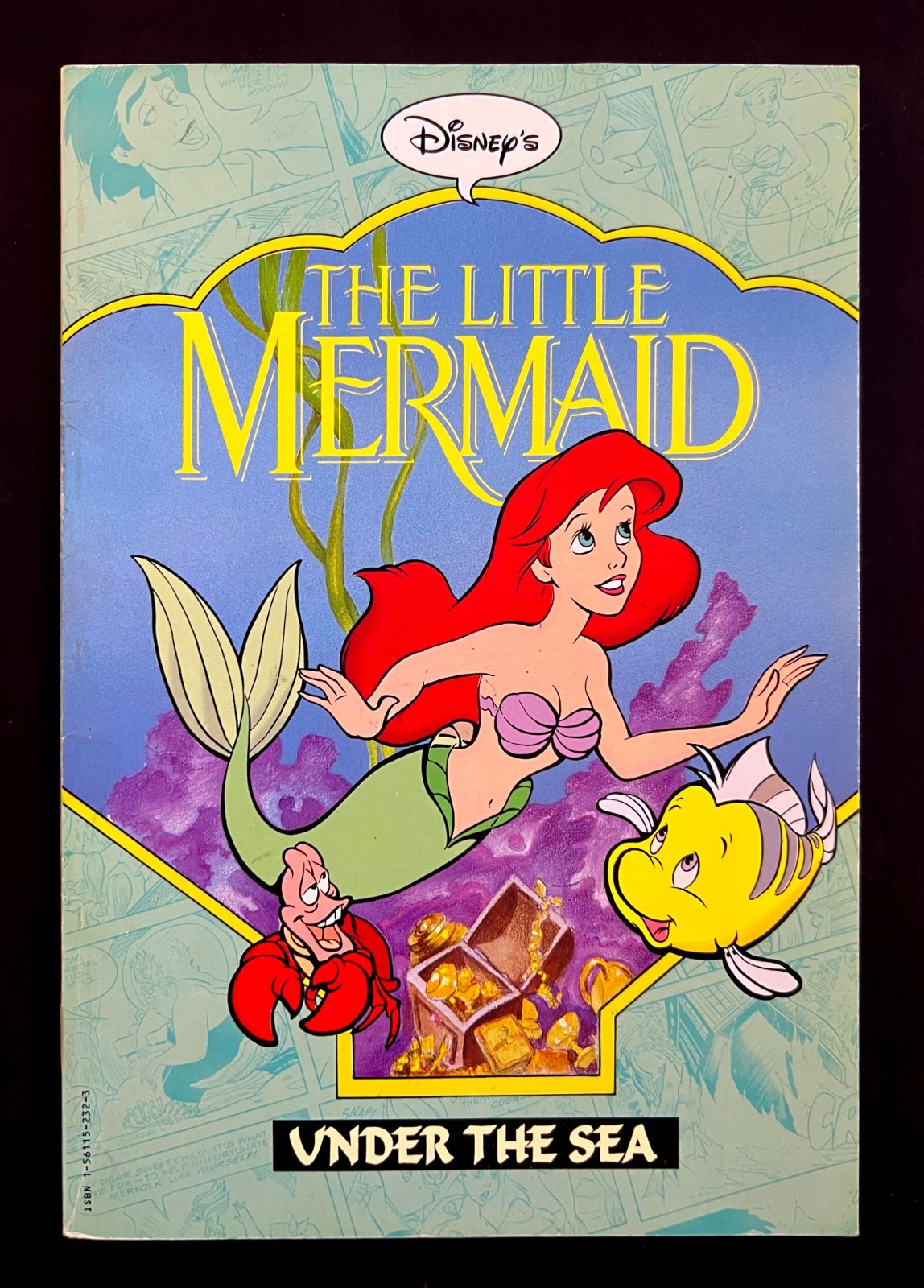 WALT DISNEY'S LITTLE MERMAID: UNDER THE SEA Movie Adaptation Comic 1991