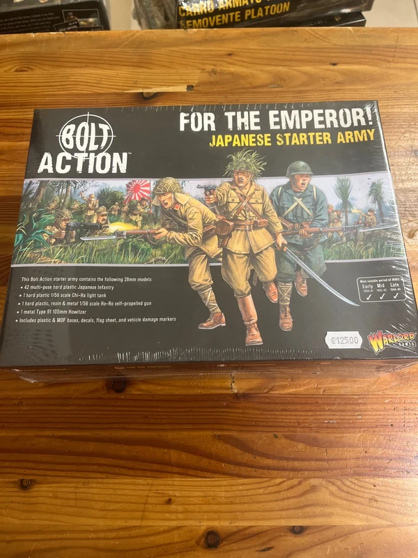 boîte de démarrage de l'armée japonaise Bolt Action : For the Emperor! Japanese Starter Army