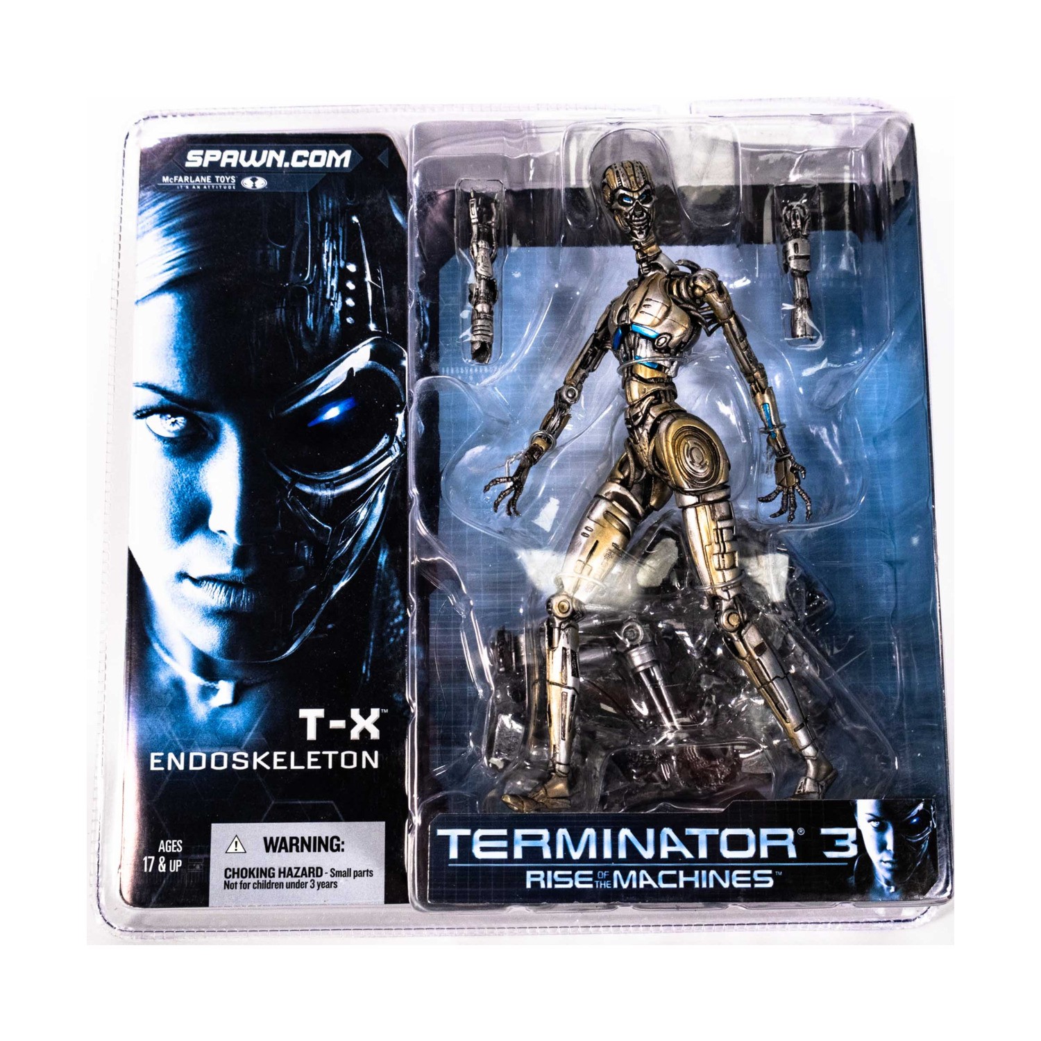 McFarlane Action Figure Terminator 3 - Endoscheletro T-X Nuovo