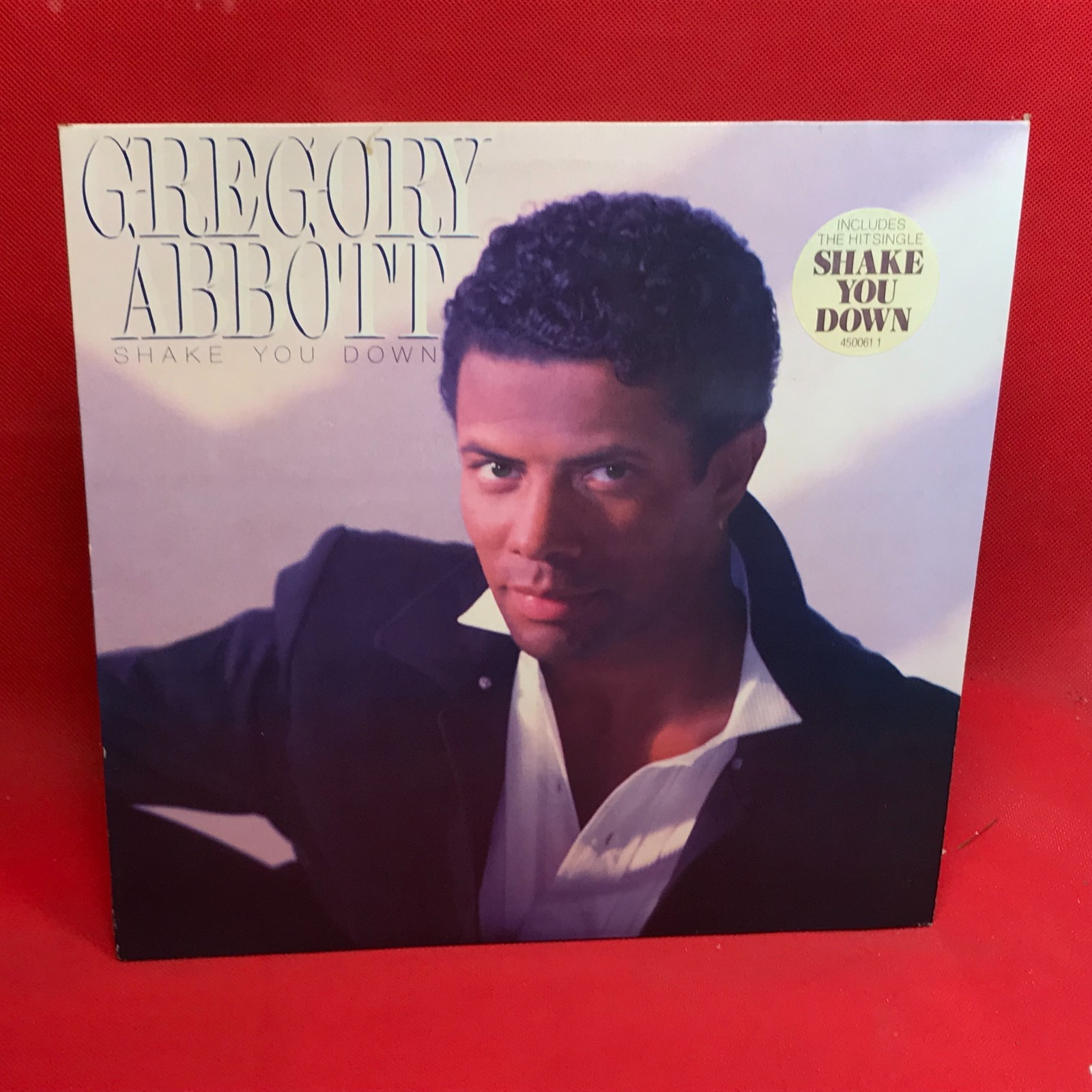GREGORY ABBOTT Shake You Down 1986 UK vinyl LP Rhyme And Reason original *