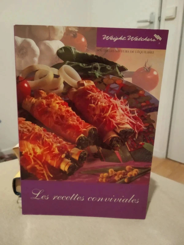 Livre Les recettes conviviales weight Watchers (Livre de recette de cuisine healthy - minceur)