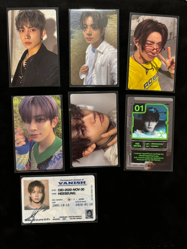 Heeseung photocards