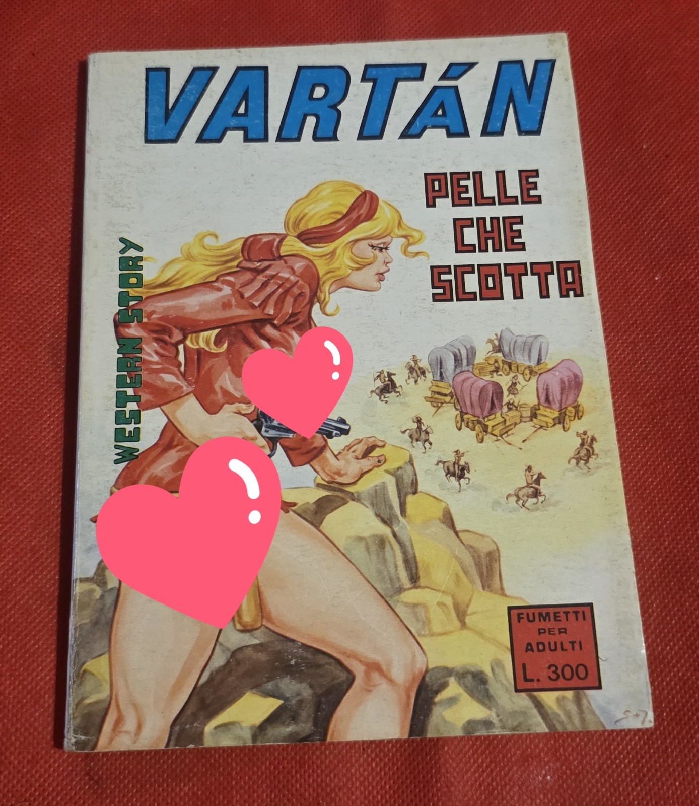 Fumetto erotico Vartan Pelle Che Scotta N 189 Anno VIII 1976 Furio Viano