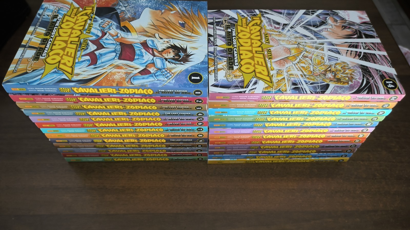 CAVALIERI DELLO ZODIACO LOST CANVAS IL MITO DI ADE SERIE COMPLETA 1/25 GAZZETTA
