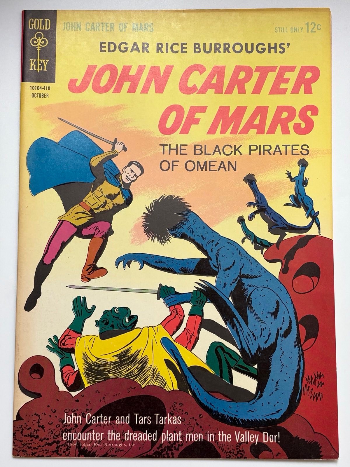 John Carter of Mars (Western) #3 (1964) in 9.0 Very Fine/Near Mint -Unlimited...