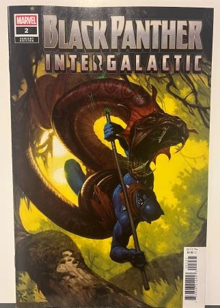 Black Panther Intergalactic #2 E.M. Gist variant (Marvel Comics)