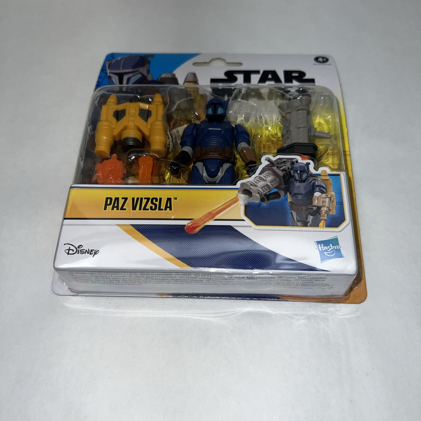 Star Wars Paz Vizslaw Jet Pack & Rocket Launcher 4 pollici personaggio Hasbro 2024 nuovo con scatola