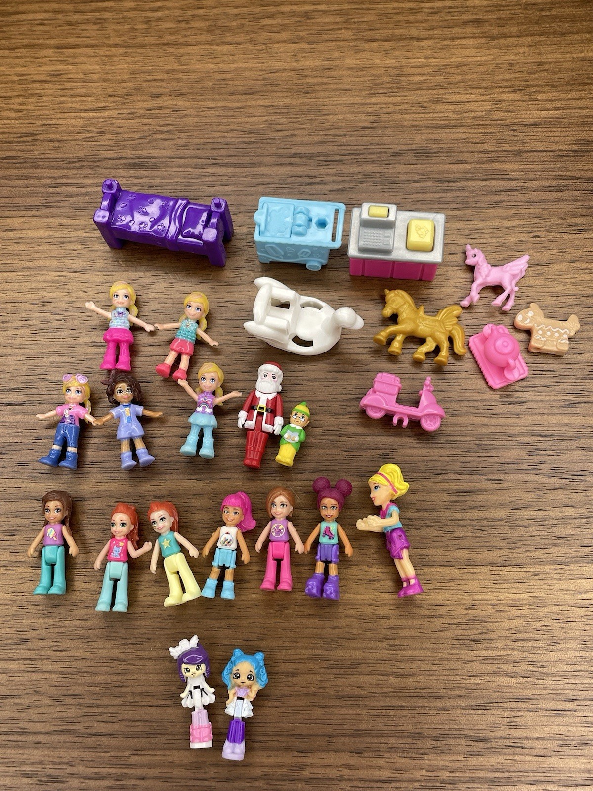Polly Pocket Figures And Accessories & Shopkins Lil Secret